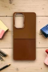 AKFA Samsung Galaxy A23 4G Uyumlu Deri Kartlık Bölmeli  Kılıf