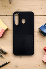 AKFA Samsung Galaxy A30 Uyumlu Deri Kartlık Bölmeli Kılıfı – Şıklık ve Fonksiyonelliği Bir Arada