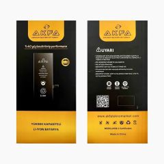 iPhone 14 Pro Premium Akfa Telefon Batarya 3410 mAH (Maxi Performans)