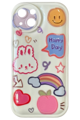 Akfa iPhone 14 Uyumlu Punch Serisi Telefon Kılıfı