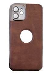 AKFA iPhone 11  Kamera Korumalı Deri Desenli  Kılıfı