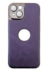 AKFA iPhone 13  Kamera Korumalı Deri Desenli Kılıf