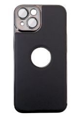 AKFA iPhone 14   Kamera Korumalı Deri Desenli  Kılıfı