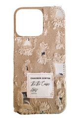 AKFA iPhone 14 Pro  Denim Kot Desenli Premium  Kılıf