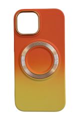 AKFA iPhone 12 Uyumlu Corn Serisi Gradyan  Telefon Kılıfı