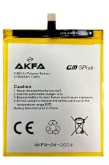 General Mobile GM 5 Plus Premium Akfa Batarya
