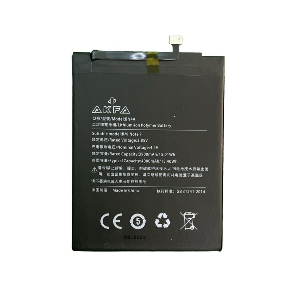 Xiaomi Redmi Note 7 Premium Akfa Batarya (Maxi Performans)