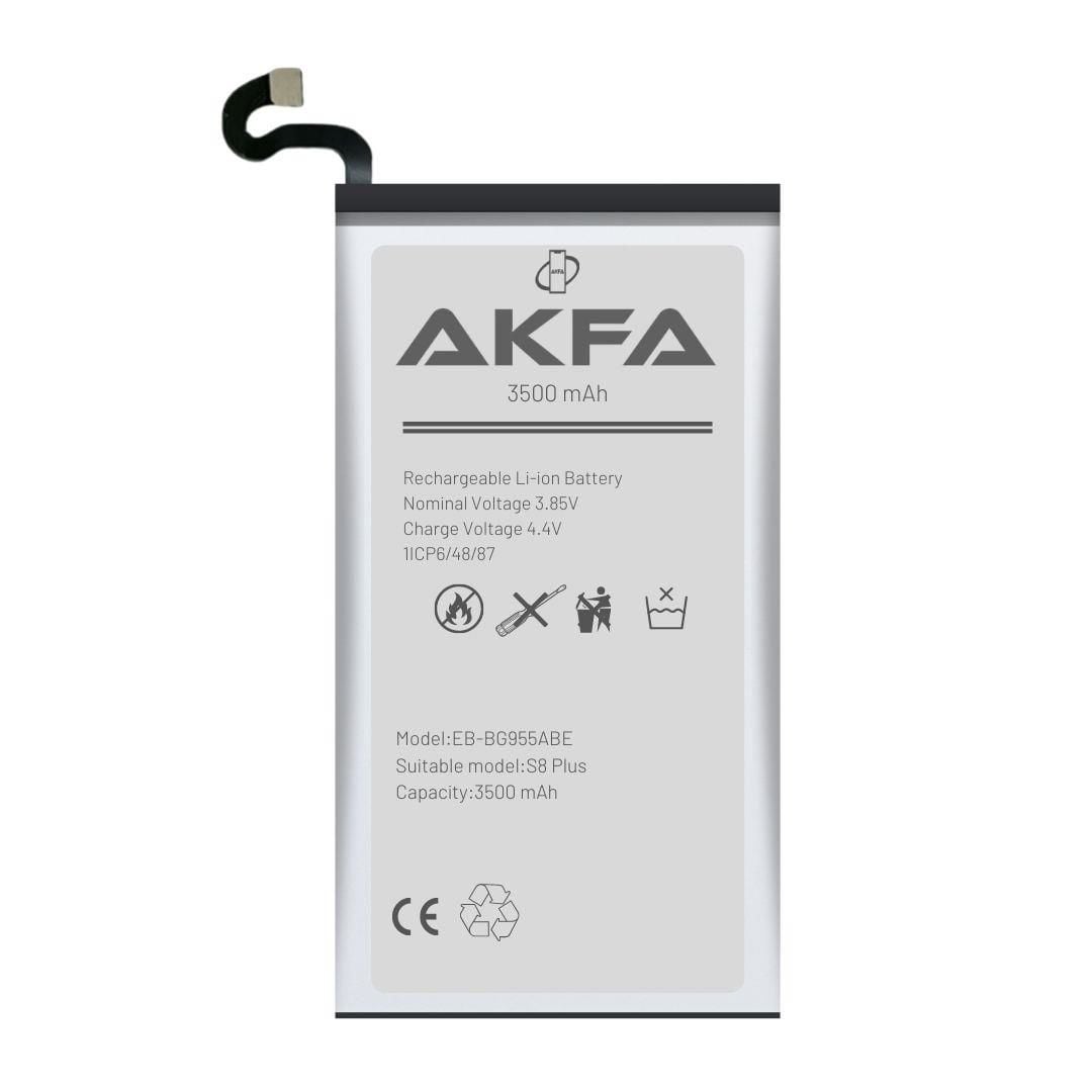 Samsung Galaxy S8 Plus Premium Akfa Batarya (Maxi Performans)