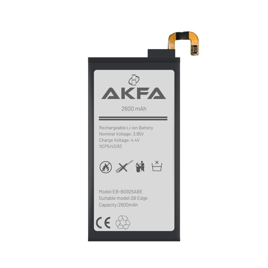 Samsung Galaxy S6 Edge Premium Akfa Batarya (Maxi Performans)