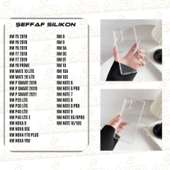 Akfa Şeffaf Silikon Kılıf - (Modeller İçin Katalog Talep Ediniz)