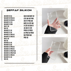 Akfa Şeffaf Silikon Kılıf - (Modeller İçin Katalog Talep Ediniz)
