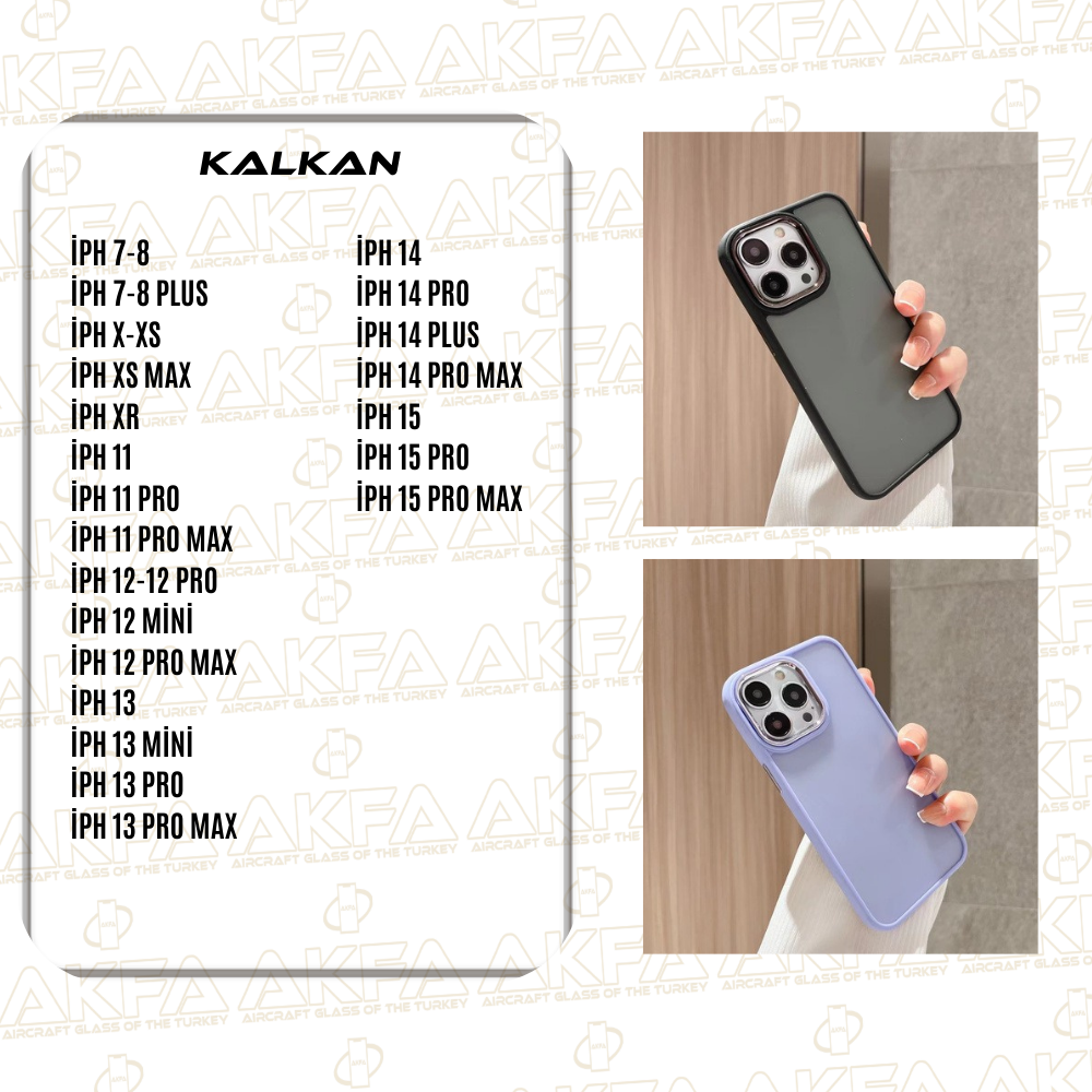 Akfa Kalkan Kılıf - (Modeller İçin Katalog Talep Ediniz)