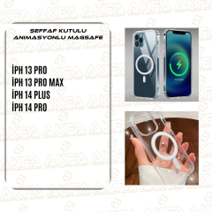 Akfa Şeffaf Kutulu Animasyonlu Magsafe Kılıf - (Modeller İçin Katalog Talep Ediniz)