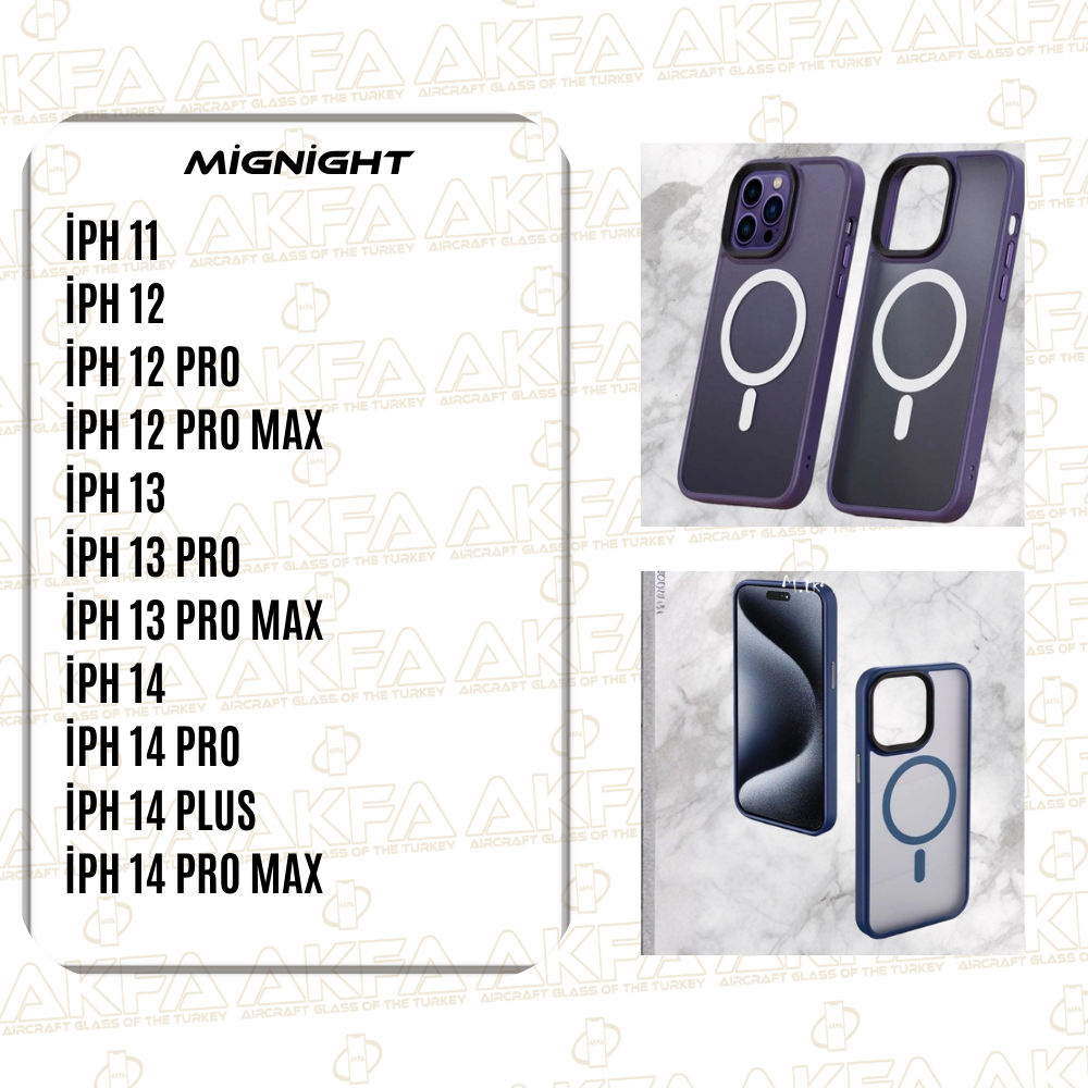 Akfa Mignight Kılıf - (Modeller İçin Katalog Talep Ediniz)