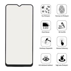 Samsung Galaxy A73 Akfa Metalik Şeffaf Ekran Koruyucu