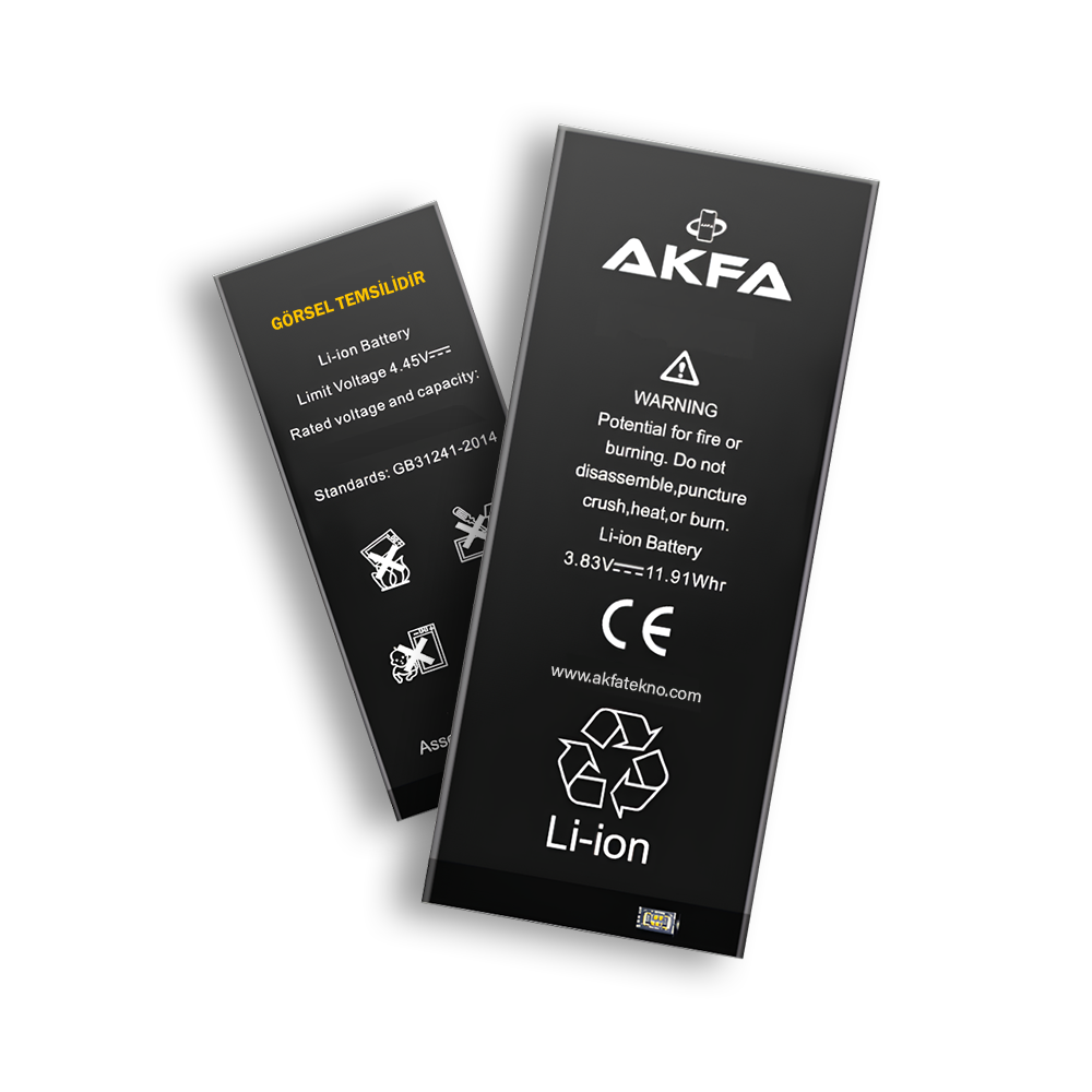 Akfa Filmsiz iPhone 14 Plus Batarya Pil 4710 mAh