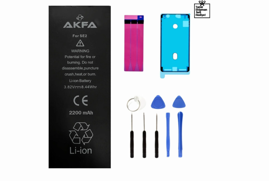 iPhone SE 2022 Premium Akfa Telefon Batarya  2200 MAH (Maxi Performans)