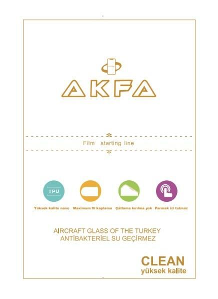 AKFA Nano Clean Kırılmaz Cam Ekran