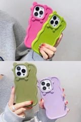 AKFA iPhone 11 Uyumlu Micky Mouse Serisi  Slikon Kılıf