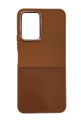 AKFA Oppo A76 Uyumlu Deri Kartlık Bölmeli Telefon Kılıfı – Şıklık ve Fonksiyonelliği Bir Arada