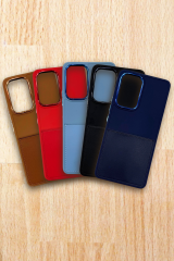 AKFA Samsung Galaxy A33 5G Uyumlu Deri Kartlık Bölmeli  Kılıf