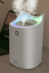Büyük Boy Ultrasonik Hava Nemlendirici 2000ml Double Buhar Makinesi ve Aroma Difüzörü