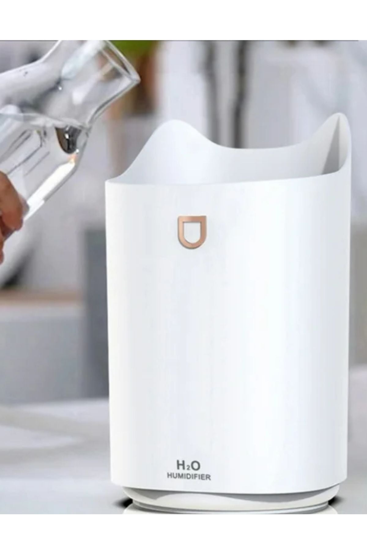 Büyük Boy Ultrasonik Hava Nemlendirici 2000ml Double Buhar Makinesi ve Aroma Difüzörü