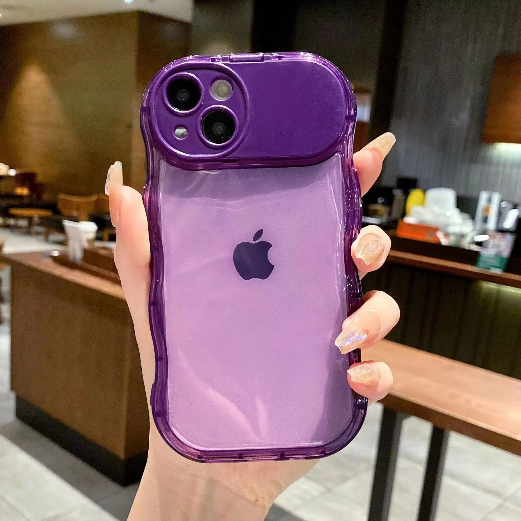 Akfa İphone 14 Pro Max Light Şeffaf  Ayna Özellikli  Kılıf