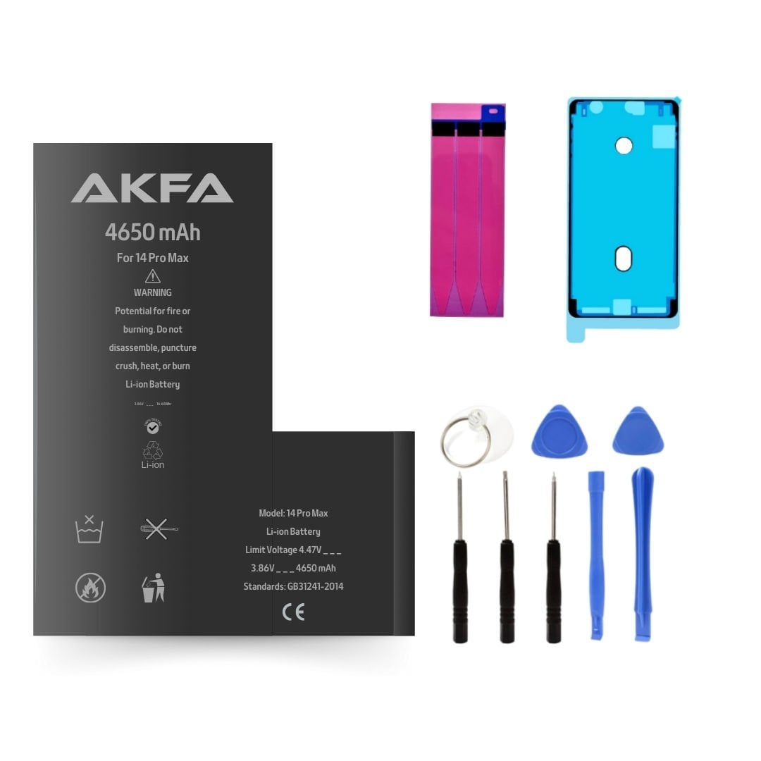 iPhone 14 Pro Max Premium Akfa Batarya- 4650 mAh(Maxi Performans)