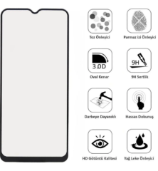 Akfa Samsung Galaxy A544G Ekran Koruyucu Metalic Cam