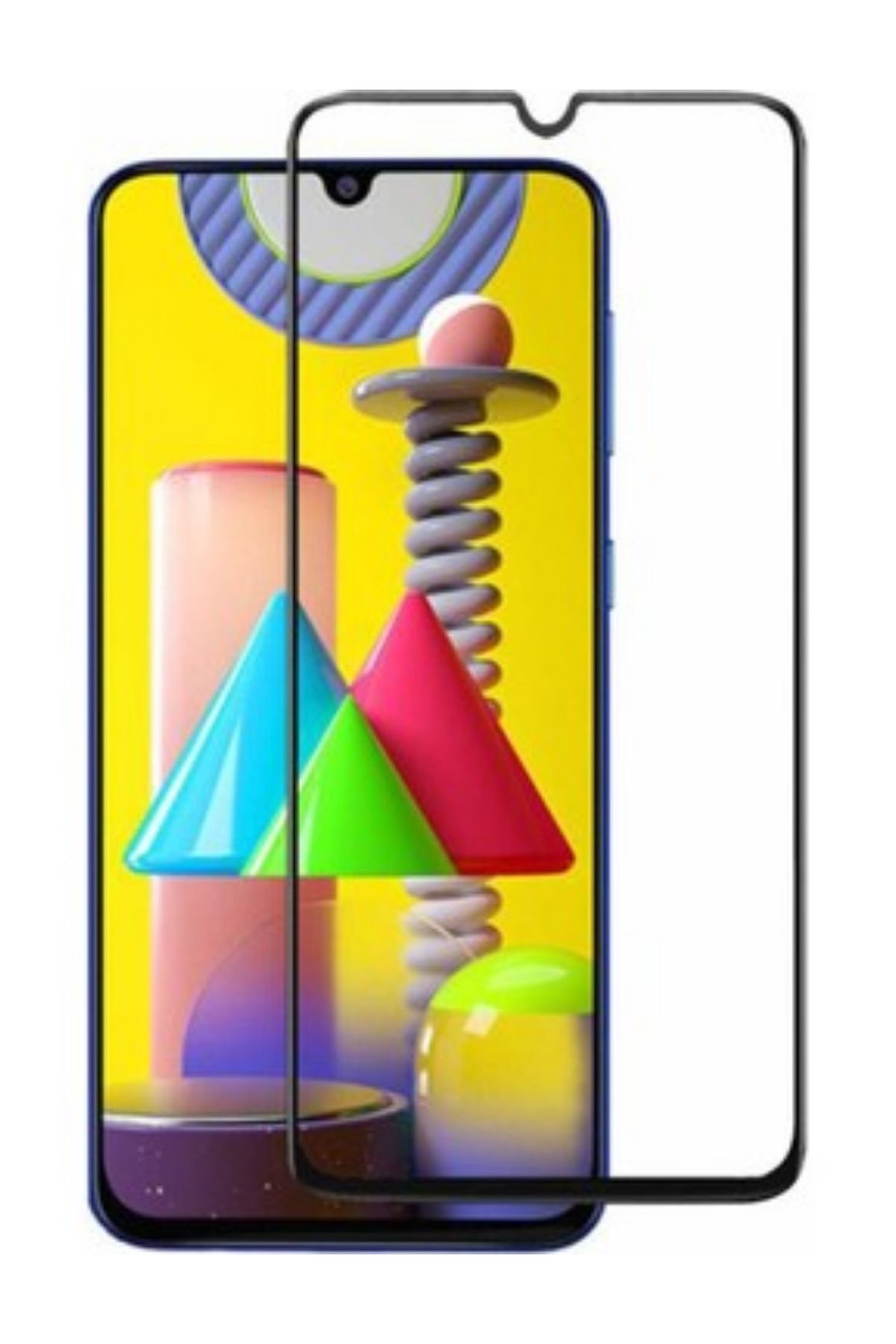 Akfa Samsung Galaxy M31  Ekran Koruyucu Metalic Cam