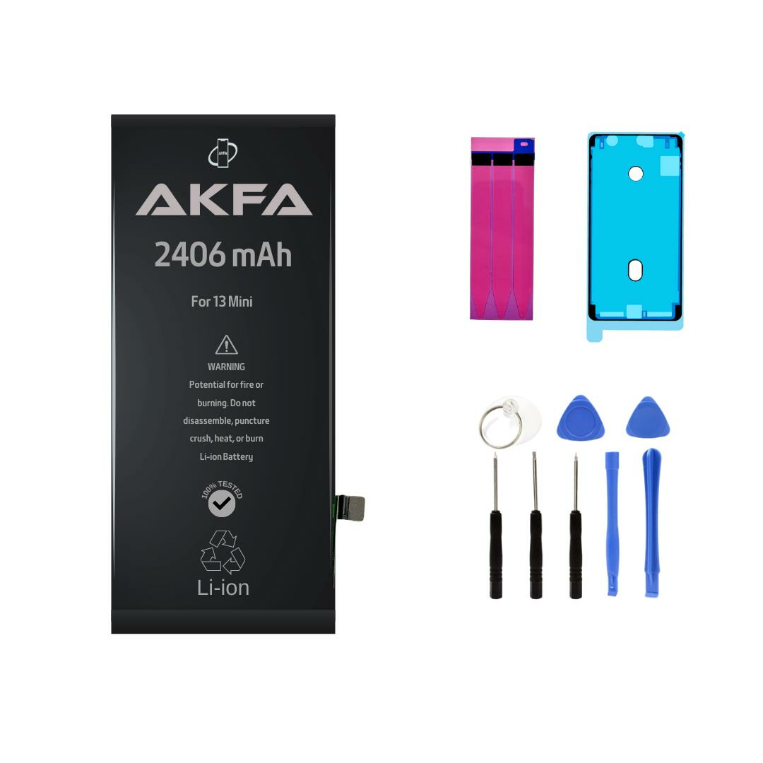 iPhone 13 Mini Premium Akfa Telefon Batarya 2500 mah (Maxi Performans)