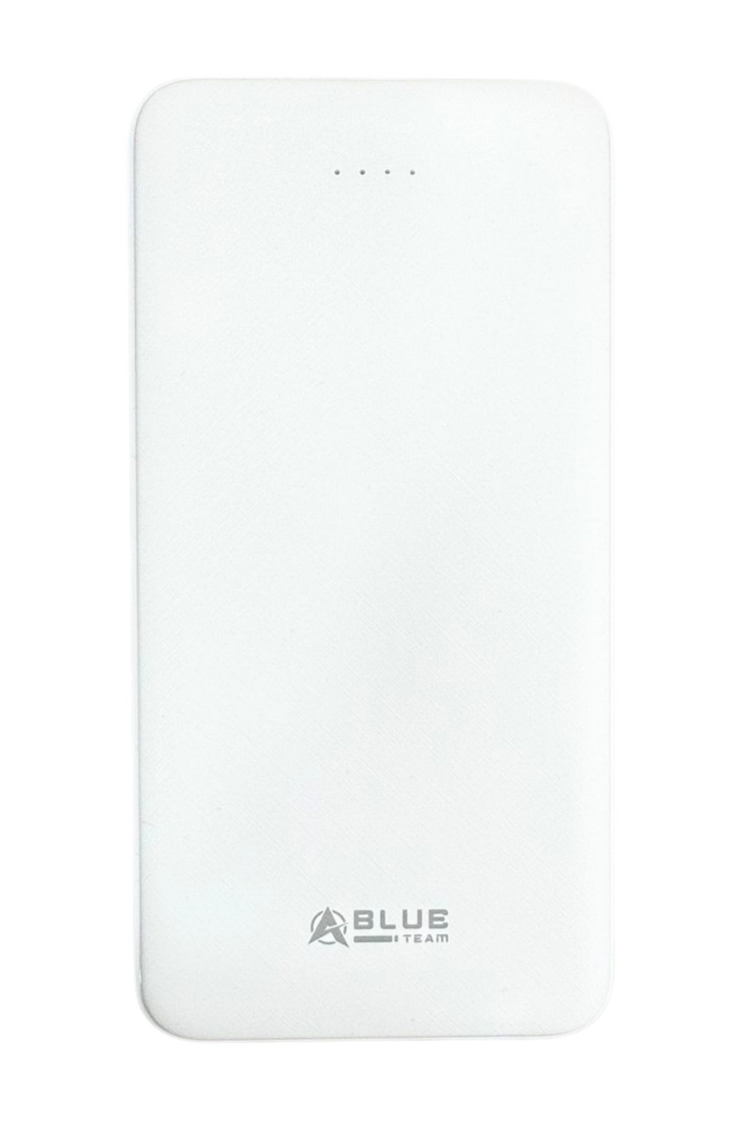 Beyaz Blueteam 10.000 mAh PB 14D Powerbank - Güçlü ve Taşınabilir Şarj Çözümü