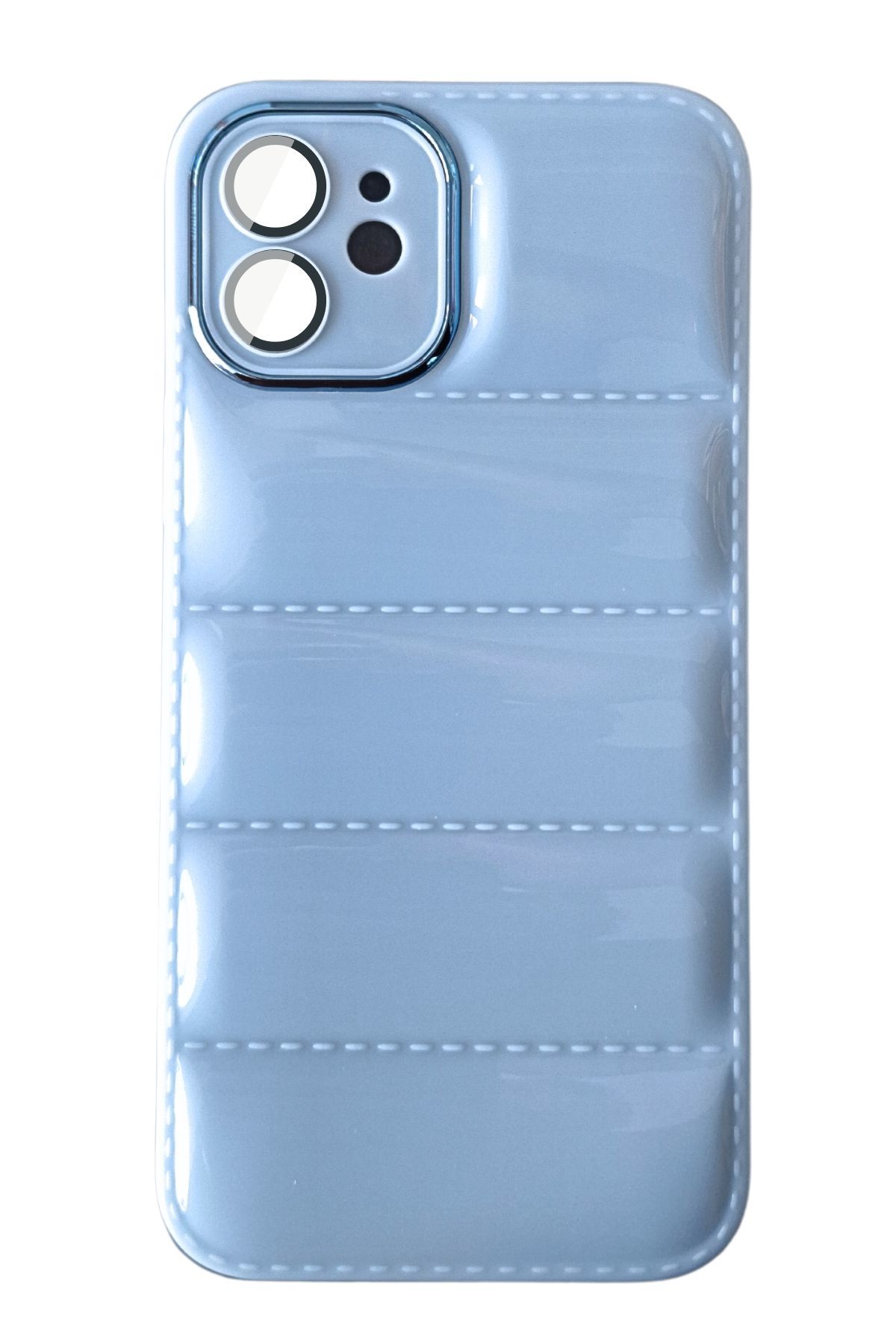 AKFA iPhone 12 Uyumlu Puffy Serisi  Kılıfı