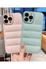 AKFA iPhone 12 Uyumlu Puffy Serisi  Kılıfı