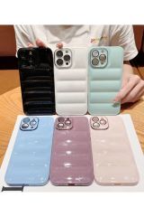 AKFA iPhone 12 Uyumlu Puffy Serisi  Kılıfı