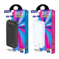 30000 mAh 3 Portlu Powerbank 22.5W Hızlı Şarj Desteği