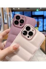 AKFA iPhone 14 Uyumlu Puffy Serisi  Kılıfı