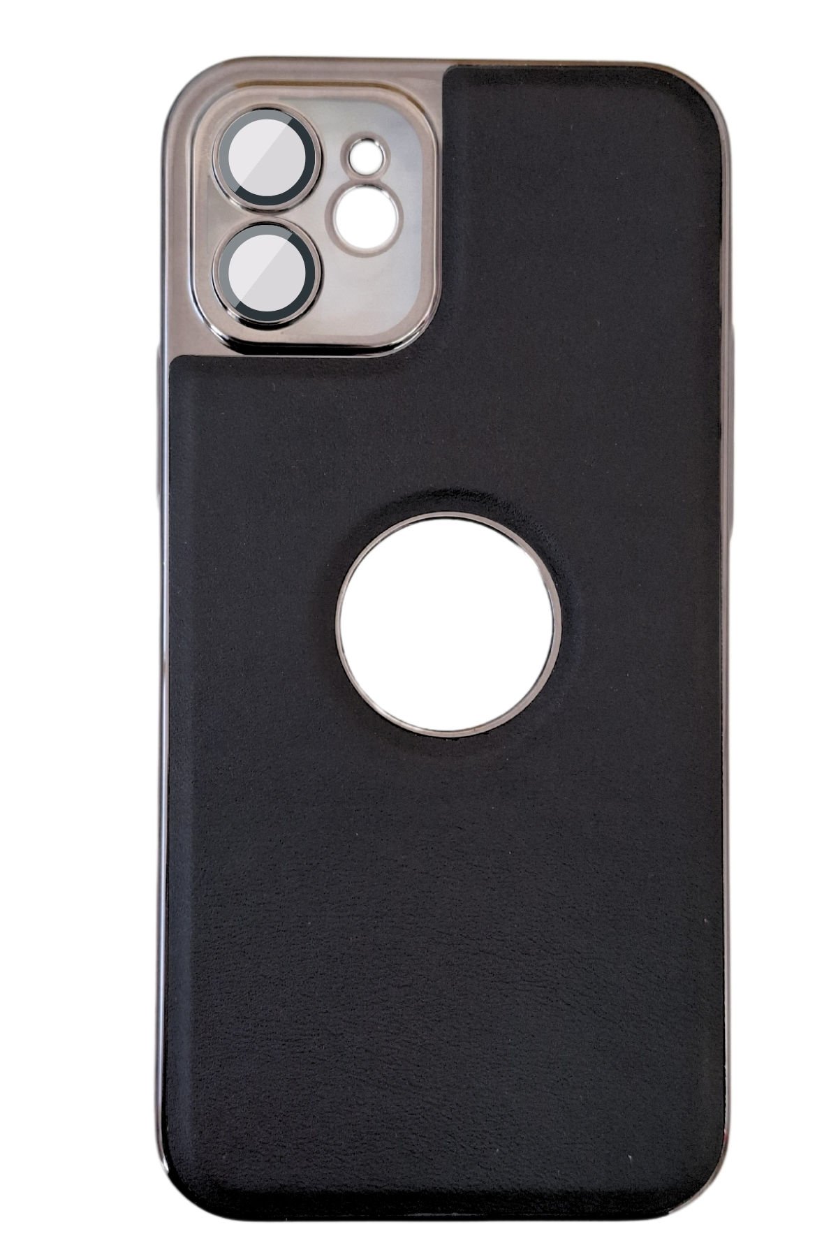 AKFA iPhone 11  Kamera Korumalı Deri Desenli  Kılıfı