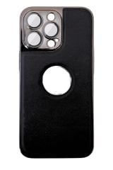 AKFA iPhone 12 Pro  Kamera Korumalı Deri Desenli Kılıfı