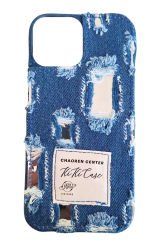 AKFA iPhone 11  Jeans Serisi Denim Kot Desenli  Telefon Kılıfı