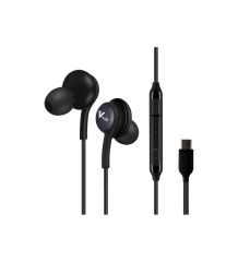 Akfa  Kulak İçi Mikrofonlu Siyah Kablolu Kulaklık