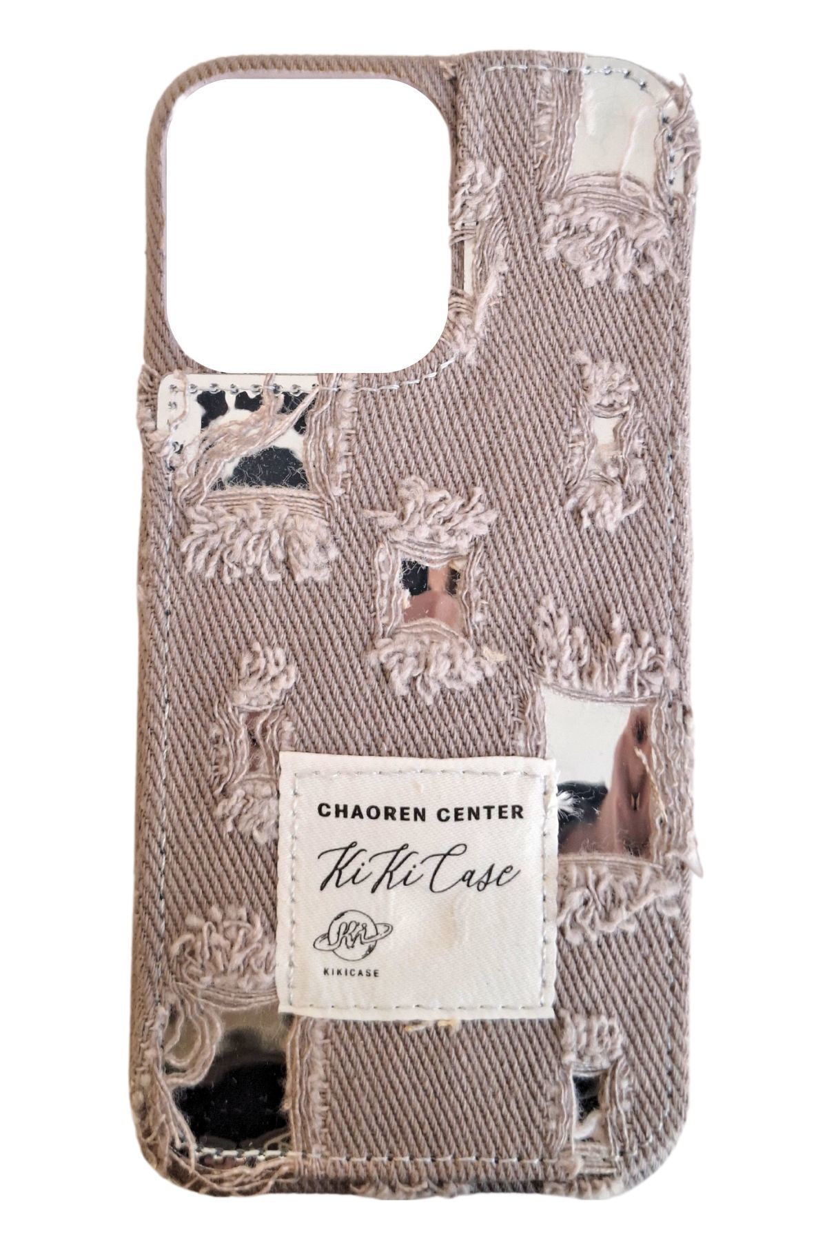 AKFA iPhone 13 Pro Max  Denim Kot Desenli Premium  Kılıf