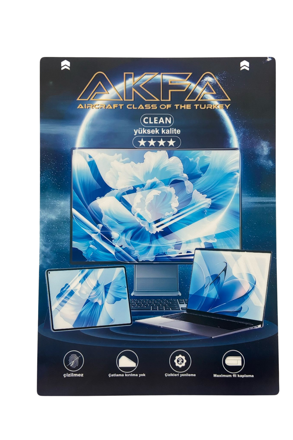 Akfa Nano Maxi Tablet Ekran Koruyucu_50 li paket