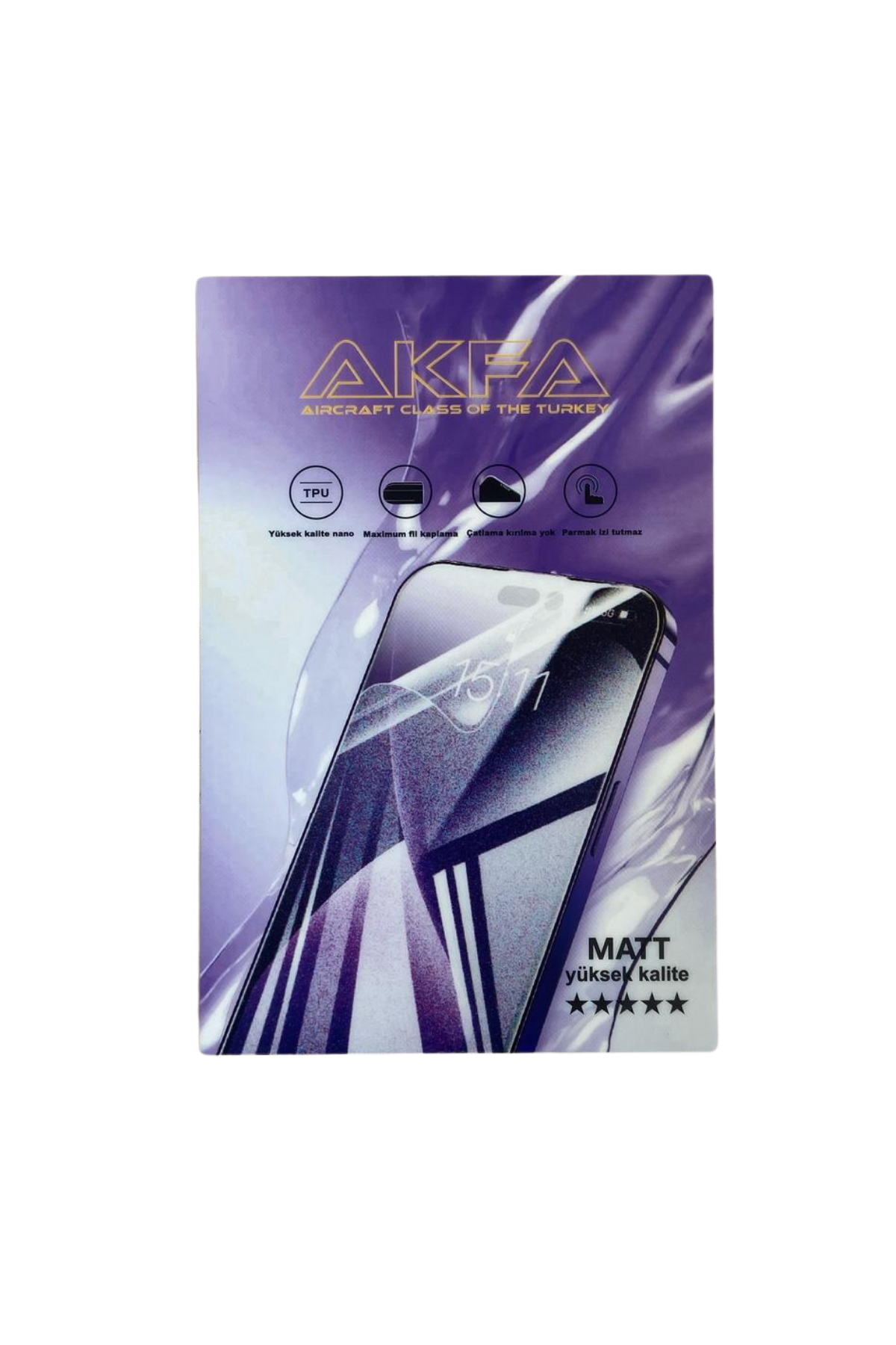 Akfa Mat Nano Ekran Koruyucu _ 50li paket