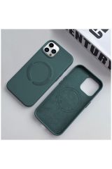 Apple Iphone 14 Pro Max Uyumlu Kılıf Magsafe Özellikli Yeşil